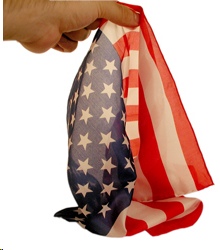 (image for) American Flag Silk - Pure Silk